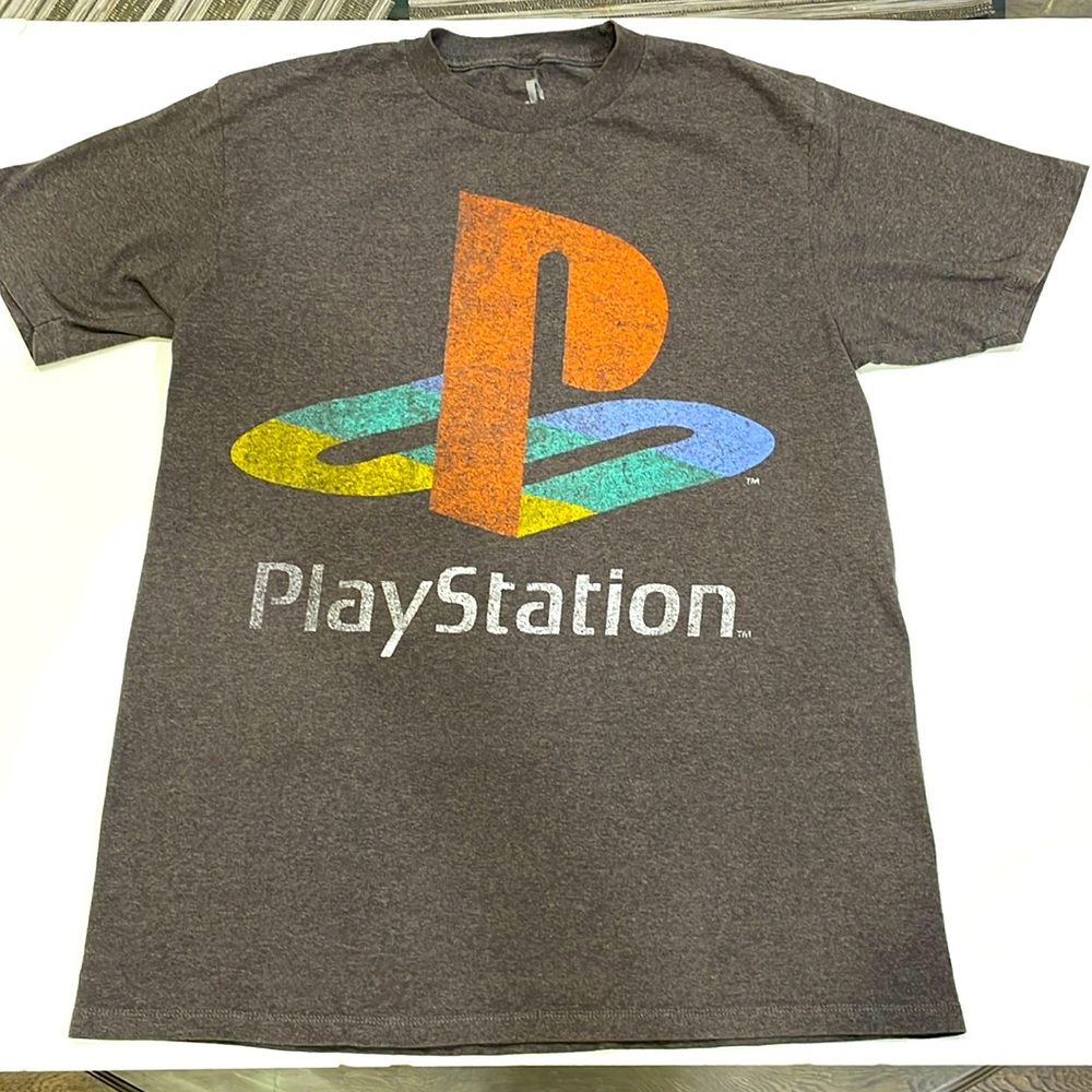 PlayStation promo T-shirt, XL/LT new without tax
